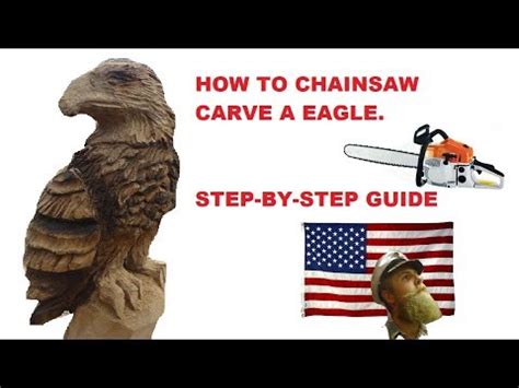 Chainsaw carving an eagle a complete step by step guide. - Van brits-indisch emigrant tot burger van suriname..