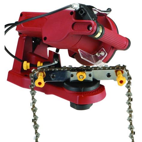 Chainsaw sharpener chicago electric. Brekmis Chainsaw Sharpener with 3 Pcs Grinding Stone, Deluxe Portable Chainsaw Chain Sharpening Jig, Chainsaw Sharpener Kit Suitable for Chain Saws and Electric Saws. 11. 1 offer from $19.99. #4. EzzDoo 3 in 1 Electric Chainsaw Sharpener Kit with Titanium Plated Chainsaw Files High Speed Chainsaw Sharpener Electric Tool and 4 … 