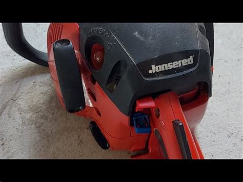 Chainsaw throttle problem - Jonsered cs 2238s - YouTube