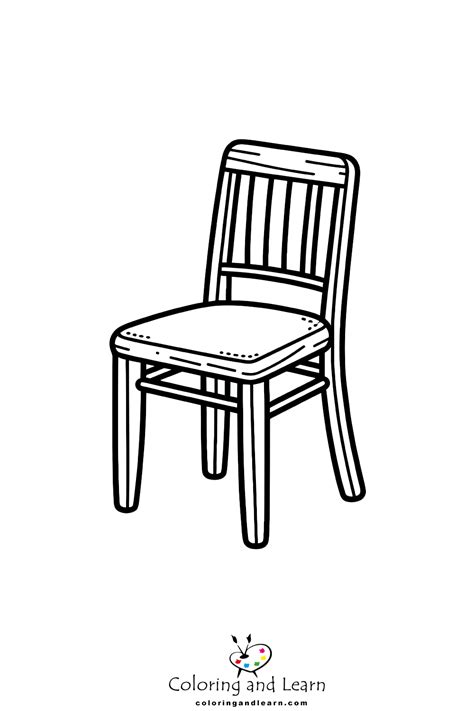 Chair Coloring Page