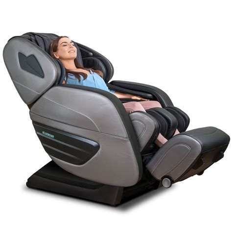 Chair massages. Size: Medium. Dimensions: 62 in. x 32.75 in. x 50.5 in. Material: Faux leather. The Osaki Titan TI-Pro Omega 3D Massage Chair is a slightly higher-end chair with a wide range of features, like a full SL-track roller setup, heated back area, zero-gravity recline, and a body-scanning feature for 3D massage. 