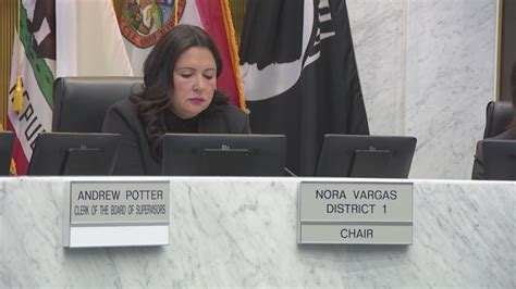Chairwoman Vargas calls for Nathan Fletcher's immediate resignation