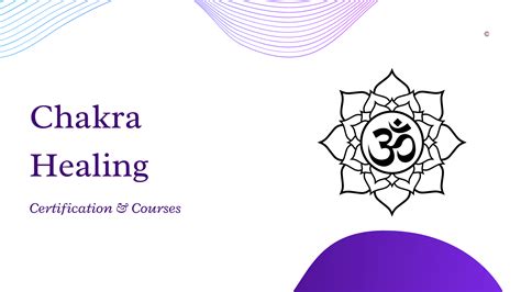 Chakra Balancing Certification
