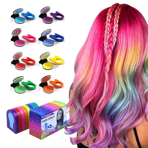 Chalk Hair Coloring