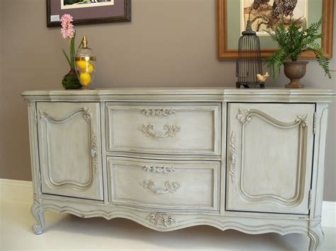 Chalk painted French Provincial Furniture - Pinterest