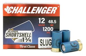 Challenger 12 Gauge Shorty Slugs - canadafirstammo.ca