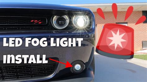 Challenger Fog Light Replacement - YouTube