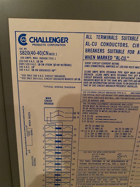 Lastly, test the fit of the new breaker in the panel before you put it in place. Alternatively, you can replace them with UL Classified circuit breakers specifically for your panel. Below is an example of a compatibility chart by Eaton. This is a cross reference of Type CL 1” breakers that could be interchangeable for panel installations.