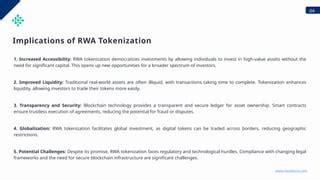 Challenges and Considerations for RWA Tokenization