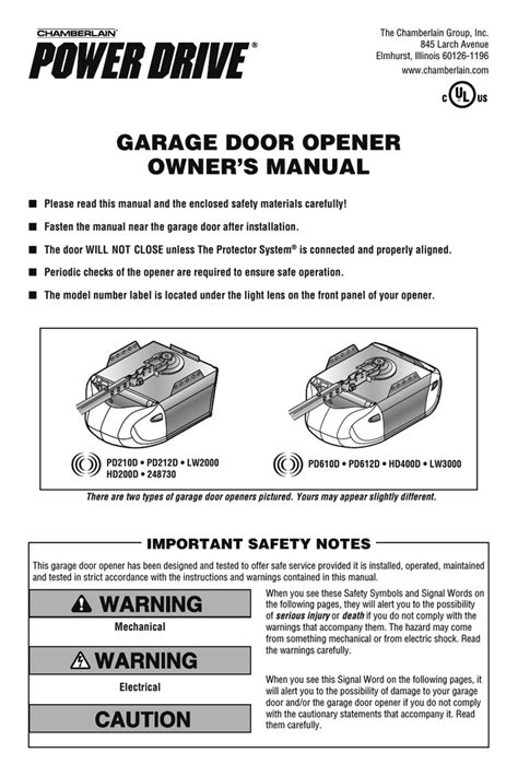 Chamberlain garage door opener model 9950 instruction guide owners manual. - Sony kp 53s76 color rear video projector service manual download.
