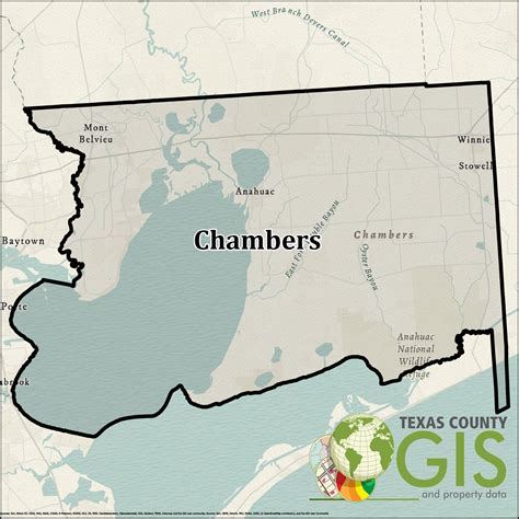 Chambers county gis. Source: US Census Bureau, Geography Division 