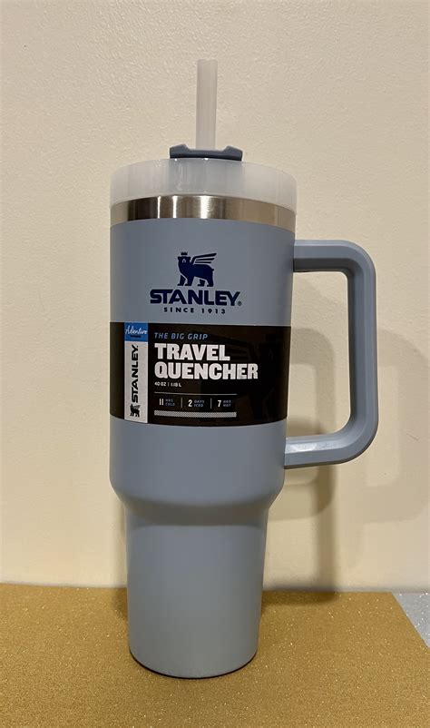 Stanley Cup, Chambray color. Check out this listing I just found on Poshmark: Stanley Cup, Chambray color. #shopmycloset #poshmark #shopping #style #pinitforlater #Other. Starbucks Double Shot Can. Stanley Cup. Fashion Design. Fashion Tips. Fashion Trends.