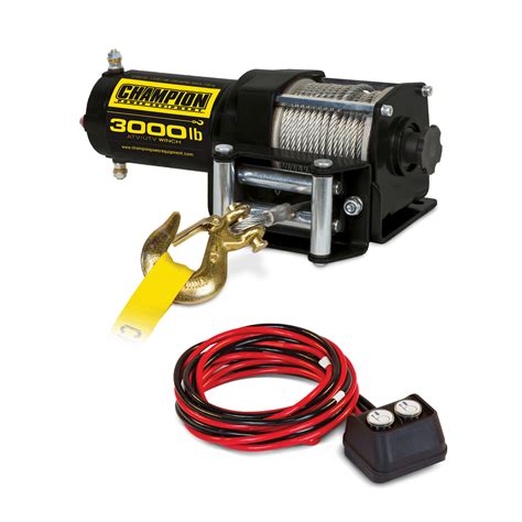 Get great deals on Power Winches and upgrade your power tools for your home workshop. ... 110v 500kgx7.6m Portable Household Electric Winch Manual/wireless Control 1500w. ... Champion Power Equipment 3000-lb. ATV/UTV Winch Kit. $86.10. Free shipping. or …. 