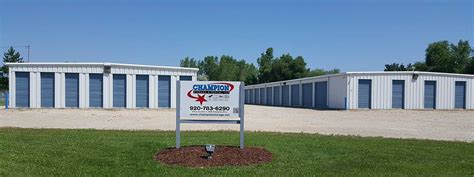 Champion Storage in Sheboygan, WI 53083 - (920) 783-6290