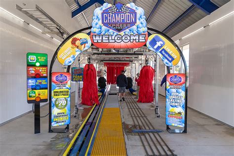 Champion car wash. Tuttle Car Wash 775 N Mustang Rd. Tuttle, OK 73089. 405-669-2889. OPEN 7 DAYS A WEEK. Monday–Saturday 8:00am-7:00pm, Sunday 10:00am-6:00pm. Time To Get Champs Car Wash Clean! Champs Car Wash, an extension of Xtreme Auto Wash, is a locally owned and operated full service tunnel car wash located in … 