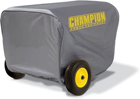 Champion generator cover for 5000w-9500w models. Champion Power Equipment No.C90016 Generator Cover for Champion 5000W-9500W Models Classic Accessories 79537 Generator Cover, Large, Black Conntek 14325 RV 1.5-Foot Pigtail Adapter 50 Amp RV Male Plug To 30 Amp Locking Female Connector 