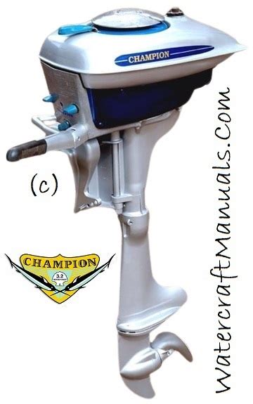 Champion outboard 1j 1k owners and parts manual. - Haynes manual for suzuki gs550 1980.