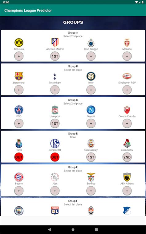 Champions League Predictor APK Download for Android 