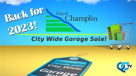 Champlin garage sale. City of Champlin 11955 Champlin Drive Champlin, MN 55316 Phone: 763-421-8100 