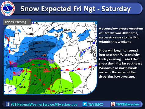Chance for snow Friday night into Saturday