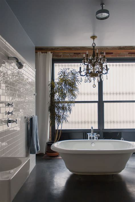 Chandelier Over Tub - Photos & Ideas Houzz