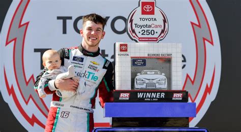 Chandler Smith earns first NASCAR Xfinity Series win