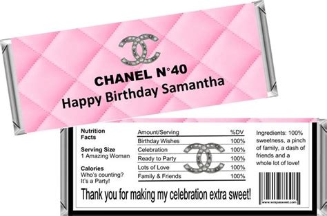 Chanel Candy Wrapper - Etsy