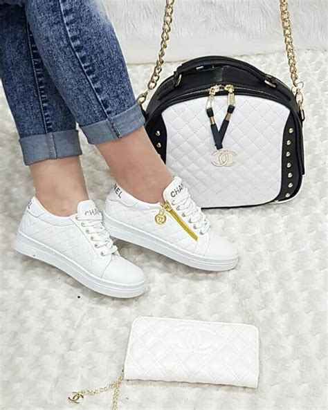 Chanel spor ayakkabı beyaz