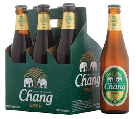 Chang chang beer. Chang Beer. LOG. View Diet Analysis Close. KEY FACTS (learn about health benefits or risks) Has low calorie density - this means that the amount of calories you are getting from an ounce is low (0 cal/oz). Rich in vitamins and minerals (618816%/cal) - a good source of Vitamin B6, Vitamin C, Vitamin B12, Vitamin E, Phosphorus, Calcium, Potassium ... 