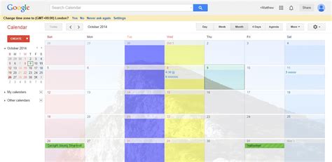 Change Background Color Google Calendar