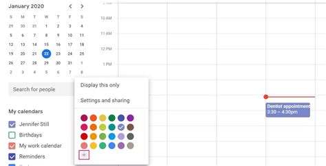 Change Color In Google Calendar