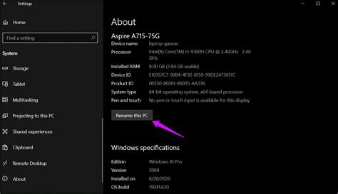 Change Computer Name in Windows 10 Tutorials