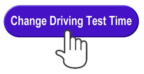 Change Driving Test Time and Date