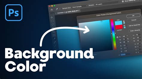 Change background color in photoshop cc