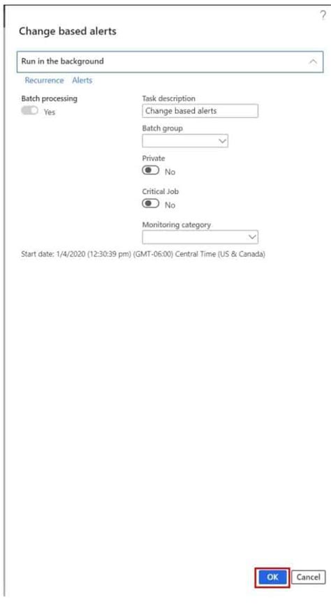 Change based alerts batch job.  Conclusion There is a lot to know in order to...