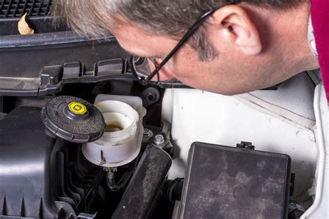 Change brake fluid. Key Point: A soft brake pedal, warning lights, and discolored fluid are indicators of the need to check or change brake fluid. Best Practices for Checking and Adding Brake Fluid. Use the Right Fluid: Always refer to the vehicle’s manual for the recommended brake fluid type. Clean the Reservoir Cap: Prevent contamination … 