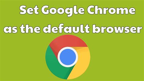 Change chrome to default browser. Click Settings Apps Default Apps. Under "Set defaults for applications," enter Chrome into the search box click Google Chrome. At the top, next to "Make Google Chrome your default browser," click Set default. To make sure the change applied to the correct file types, review the list below the "Set default" button. To exit, close the settings ... 