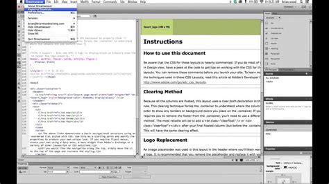 Change code font size in Adobe Dreamweaver YouTube