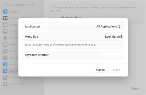 Change lock screen shortcut mac.  Customize your Mac easily with the step-by-ste...