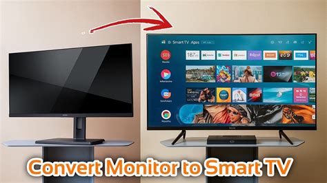 Change monitor to tv.  Learn How to Convert your Monitor into Smart TV in this ste...