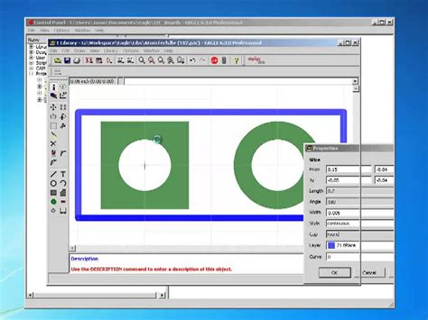 Change size of pads in Eagle Cad - YouTube