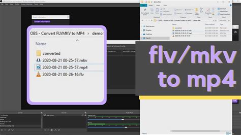 Change the Default OBS File Format from FLV to MP4