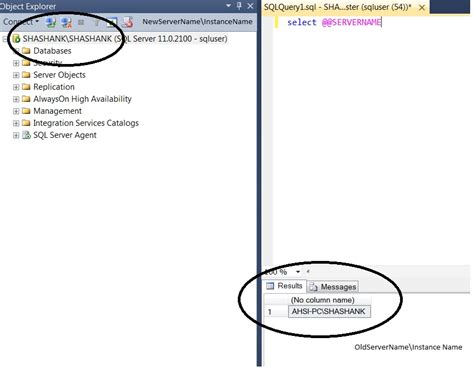 Change the SQL Server Name. Changing the SQL name can have some… by