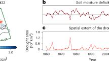 Changes in event soil moisture-temperature coupling can.