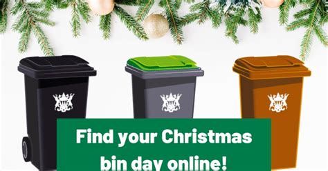 Changes to Christmas bin collections online now - High