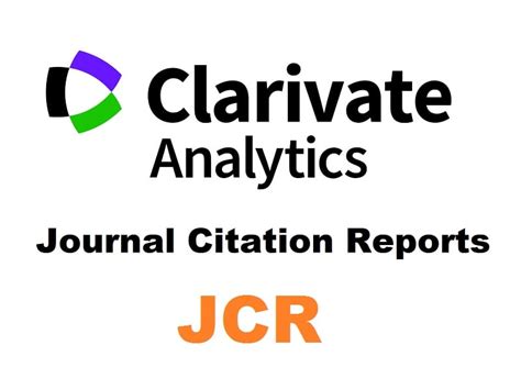 Changes to the 2024 Journal Citation Reports (JCR) UKSG