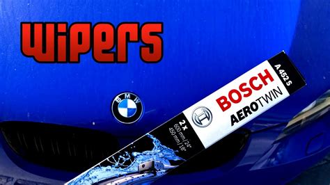 Changing BMW 3 Series E92 Windshield Wipers - Super Easy!