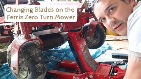 Changing Blades On The Ferris Zero Turn Mower