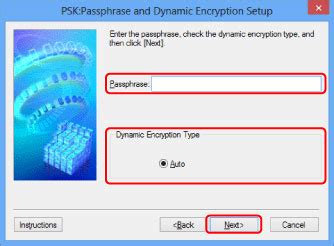 Changing WPA/WPA2 Detailed Settings (Windows)