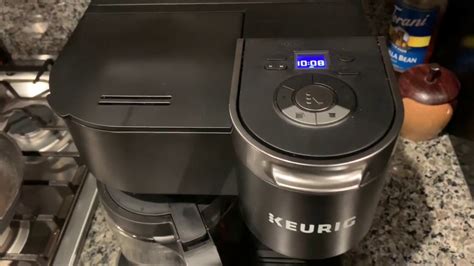 Keurig k-duo plus rebooting can be done by; Press the 8 or 10 oz button simultaneously with the 6 oz button. After this, press the menu button three times, and the display will show a clock time of 6:09. Again press the menu button, and the clock will reset to 0.00. First, press and hold the 8oz cup size button, press the menu button and .... 